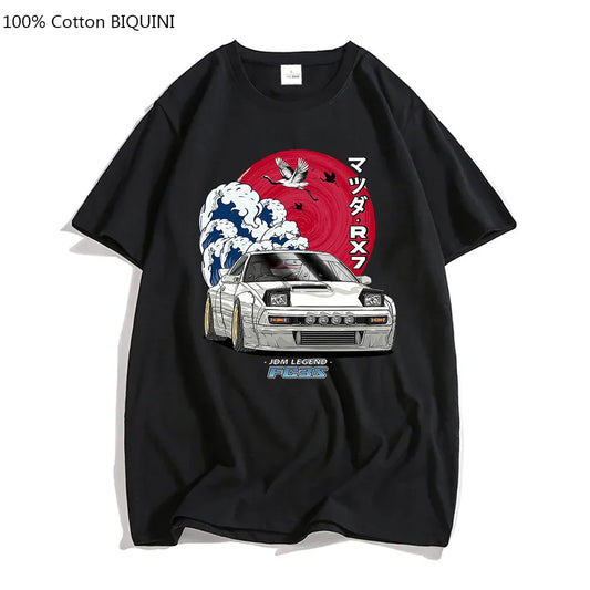 Anime Streetwear Cotton Tee